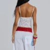Top tipo camisola con encaje Kickoff