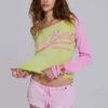 Top vintage Illona Raglan
