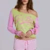 Top vintage Illona Raglan