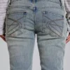 Vaqueros acampanados Cooper en azul claro