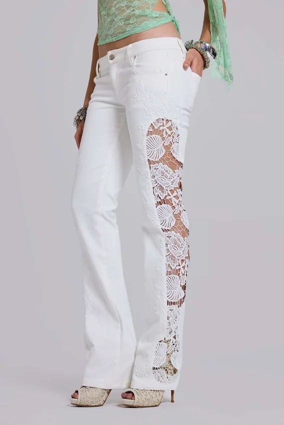 Vaqueros acampanados Lace Cooper