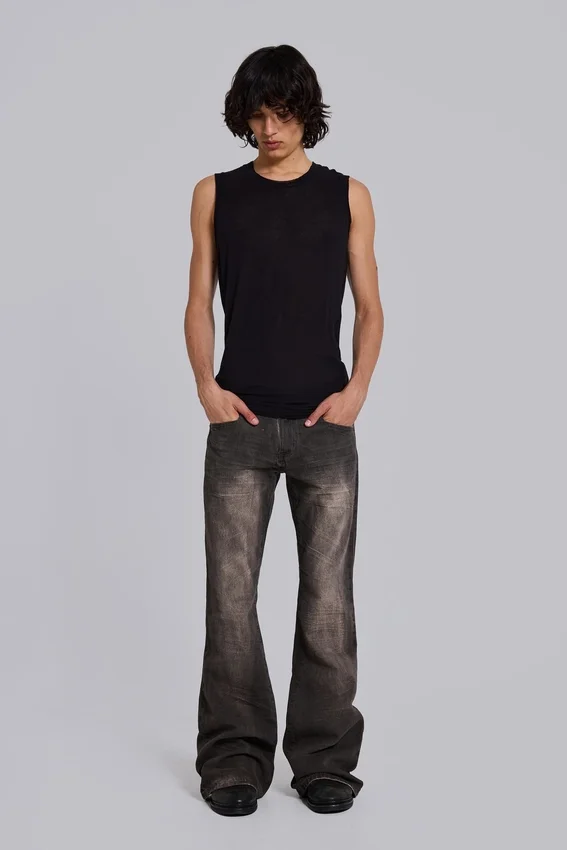 Vaqueros bootcut «Brown Creased Drift»