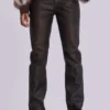 Vaqueros bootcut «Cooper» de PU marrón