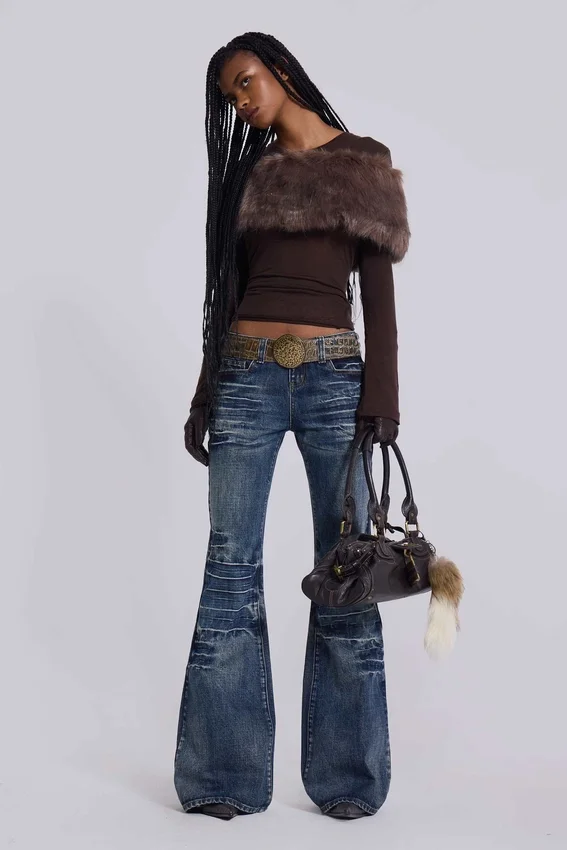 Vaqueros bootcut Drift azul medio