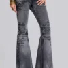 Vaqueros bootcut «Drift» negros desgastados