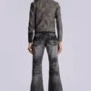 Vaqueros bootcut «Drift» negros desgastados