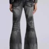 Vaqueros bootcut «Drift» negros desgastados