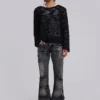Vaqueros bootcut «Drift» negros desgastados