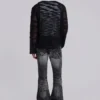 Vaqueros bootcut «Drift» negros desgastados