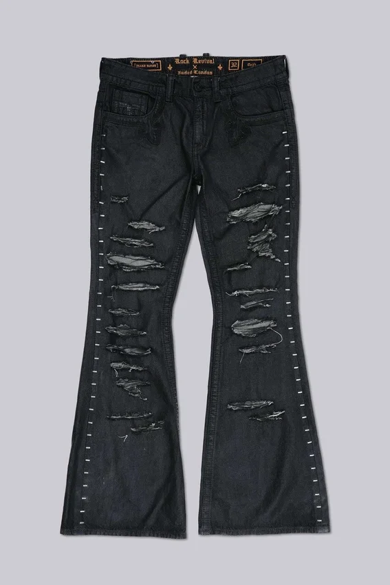 Vaqueros bootcut encerados «Staple» de Rock Revival