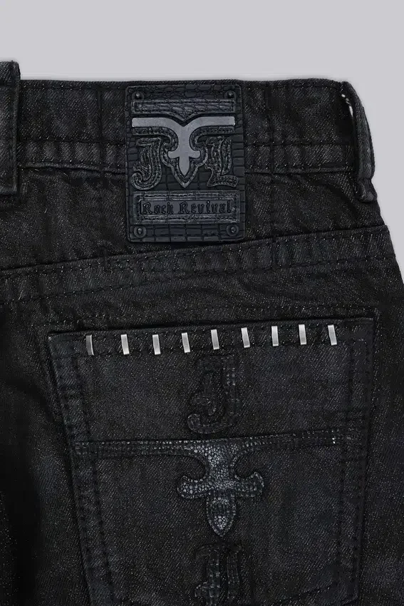 Vaqueros bootcut encerados «Staple» de Rock Revival