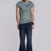 Vaqueros bootcut Indigo Creased Drift