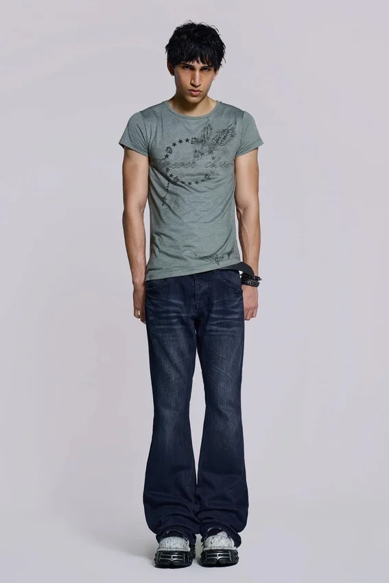 Vaqueros bootcut Indigo Creased Drift