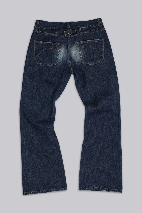 Vaqueros bootcut Jude Bootcut con pliegues en color índigo