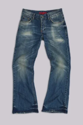 Vaqueros bootcut «Jude Bootcut» en azul lavado medio
