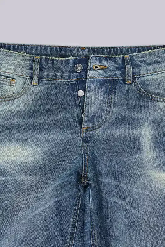 Vaqueros bootcut «Jude Bootcut» en azul lavado medio