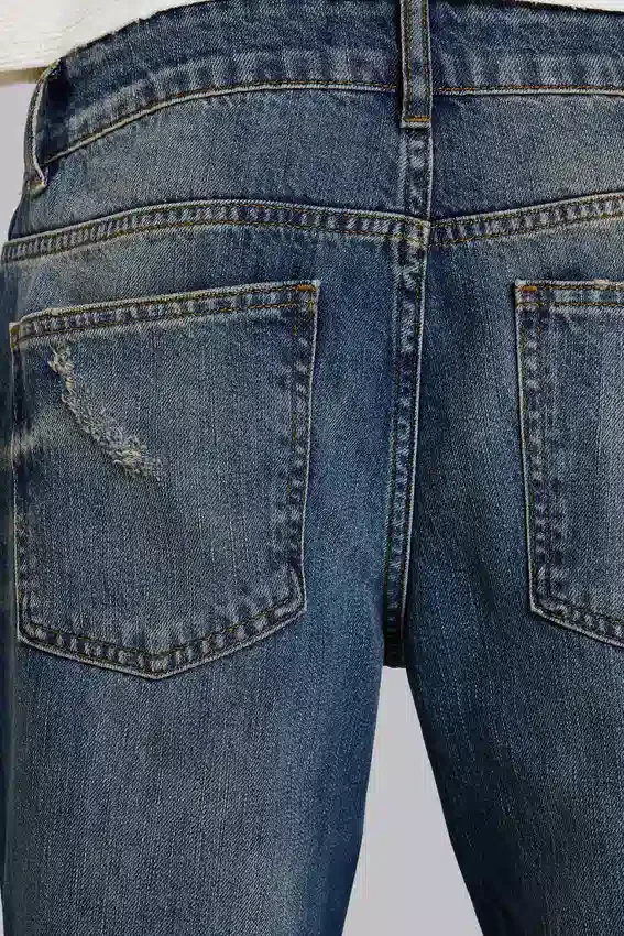 Vaqueros bootcut «Jude Bootcut» en azul lavado medio