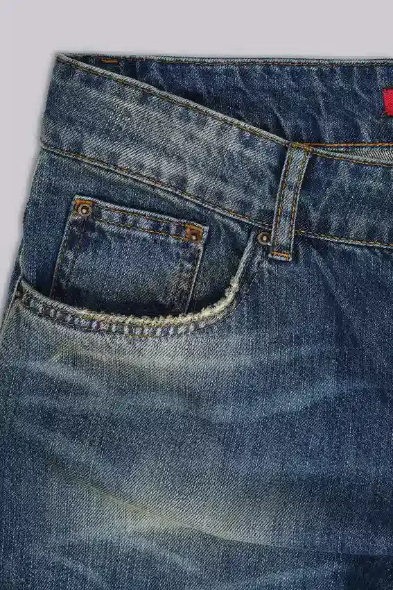 Vaqueros bootcut «Jude Bootcut» en azul lavado medio