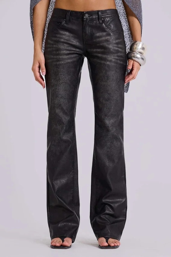 Vaqueros bootcut negros «Cooper» de PU