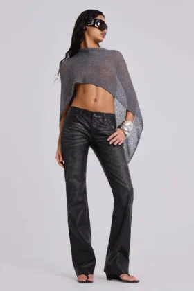 Vaqueros bootcut negros «Cooper» de PU
