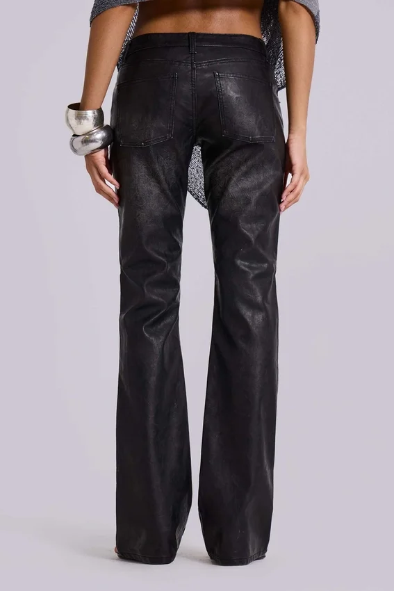 Vaqueros bootcut negros «Cooper» de PU