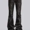 Vaqueros bootcut «PU Drift» negros desgastados
