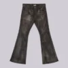 Vaqueros bootcut «PU Drift» negros desgastados