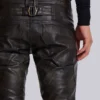 Vaqueros bootcut «PU Drift» negros desgastados