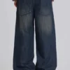 Vaqueros Colossus Jeans azul medio con efecto slub