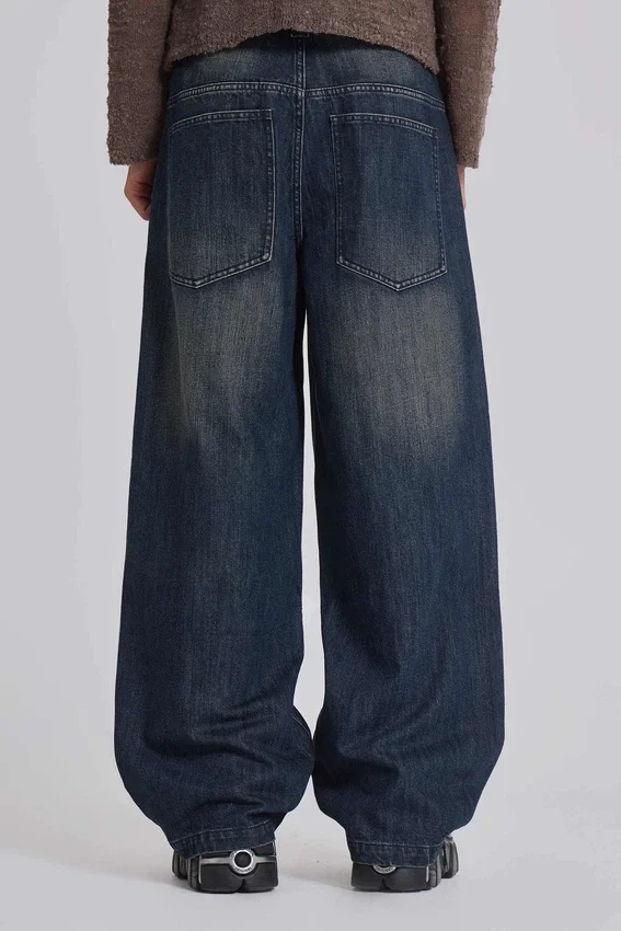 Vaqueros Colossus Jeans azul medio con efecto slub