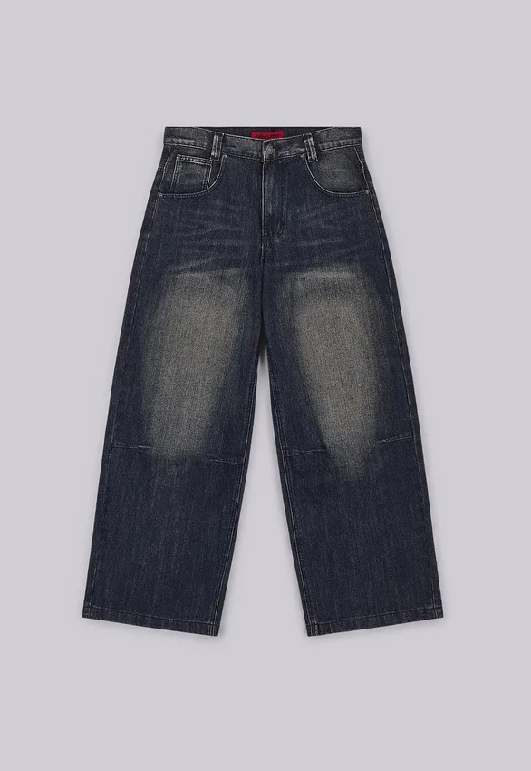 Vaqueros Colossus Jeans azul medio con efecto slub