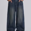 Vaqueros Colossus Jeans azul medio con efecto slub
