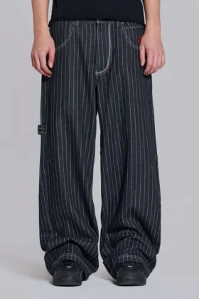 Vaqueros Colossus Jeans «Black Ollie Pinstripe» XL