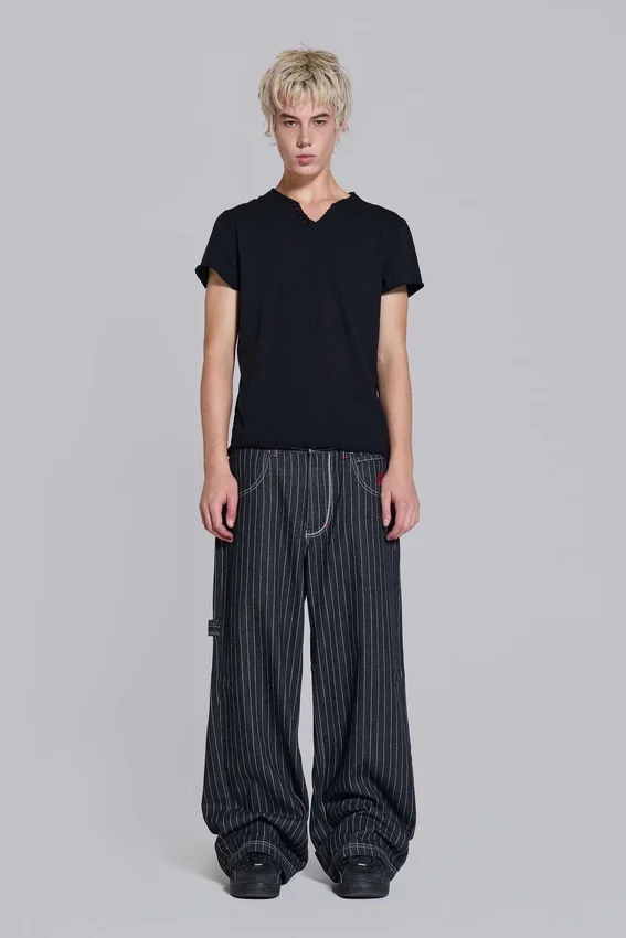 Vaqueros Colossus Jeans «Black Ollie Pinstripe» XL