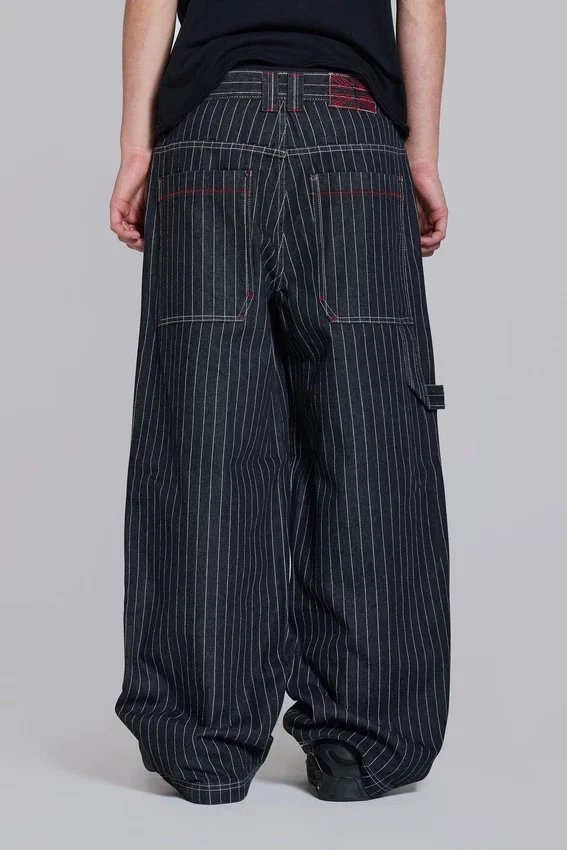Vaqueros Colossus Jeans «Black Ollie Pinstripe» XL
