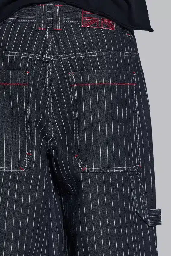 Vaqueros Colossus Jeans «Black Ollie Pinstripe» XL