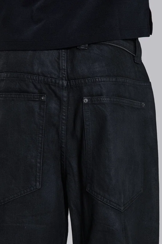 Vaqueros Colossus Jeans con cremallera y acabado recubierto