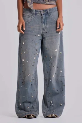 Vaqueros Colossus Jeans con tachuelas atornilladas