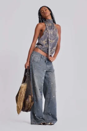 Vaqueros Colossus Jeans con tachuelas atornilladas