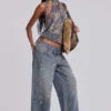 Vaqueros Colossus Jeans con tachuelas atornilladas