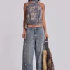 Vaqueros Colossus Jeans con tachuelas atornilladas