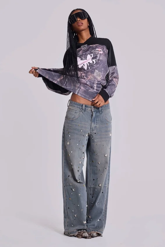 Vaqueros Colossus Jeans con tachuelas atornilladas