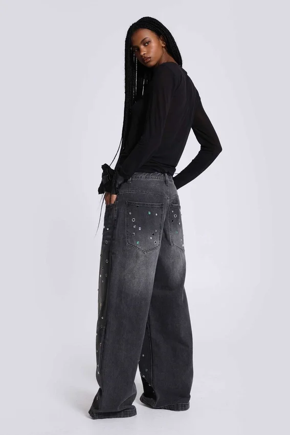 Vaqueros Colossus Jeans con tachuelas de Trixa