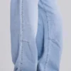 Vaqueros «Colossus Jeans» con tachuelas en lavado azul claro