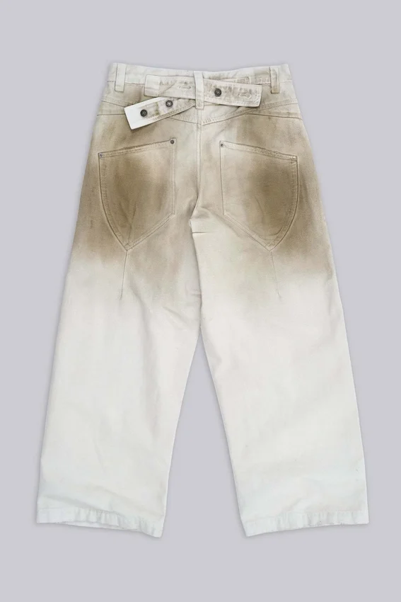 Vaqueros «Colossus Jeans» de lona desgastada