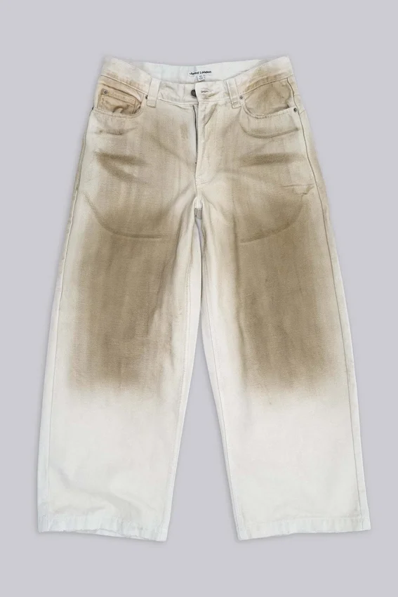 Vaqueros «Colossus Jeans» de lona desgastada