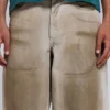 Vaqueros «Colossus Jeans» de lona desgastada