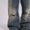 Vaqueros Colossus Jeans de talle bajo y efecto desgastado
