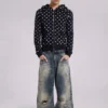 Vaqueros Colossus Jeans de talle bajo y efecto desgastado