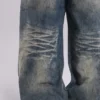 Vaqueros Colossus Jeans de talle bajo y efecto desgastado